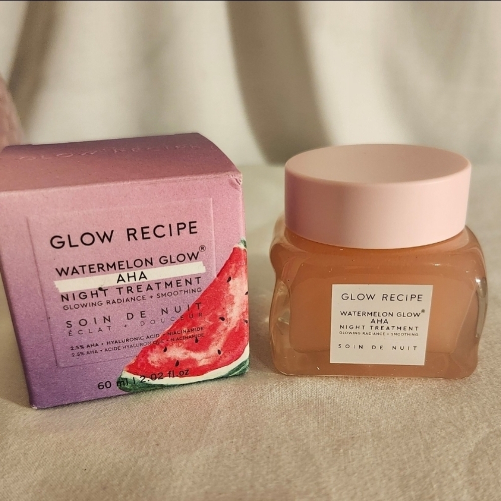Glow Recipe Watermelon Glow AHA Night Treatment 60ml Full Size NIB &Sealed